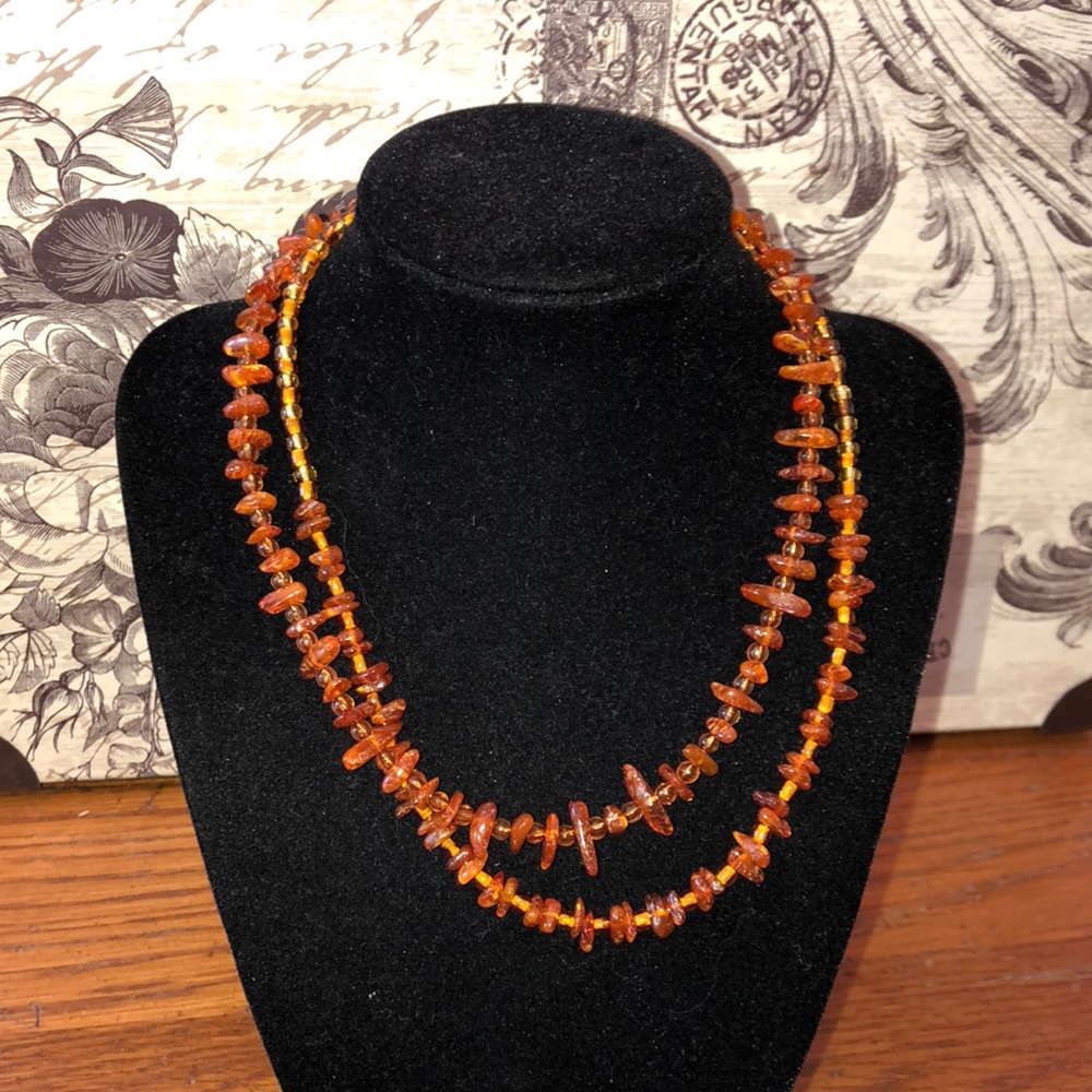 Orange Necklaces